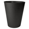 thumbnail image 2 of HMS Wastebasket 2.3 Gallon Black - Indoor Use - Pack of 6, 2 of 2