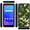 Camo Camouflage, variant on For TCL ION X Graphic Design Pattern Hard PC TPU Tough Strong Hybrid Shockproof Armor Frame Cover ,Xpm Phone Case [ Carbon Fiber Black ]