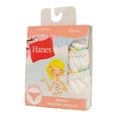 thumbnail image 3 of Bikinis Hanes para Niña Diseño Liso Blanco 3 Piezas Talla 6, 3 of 4