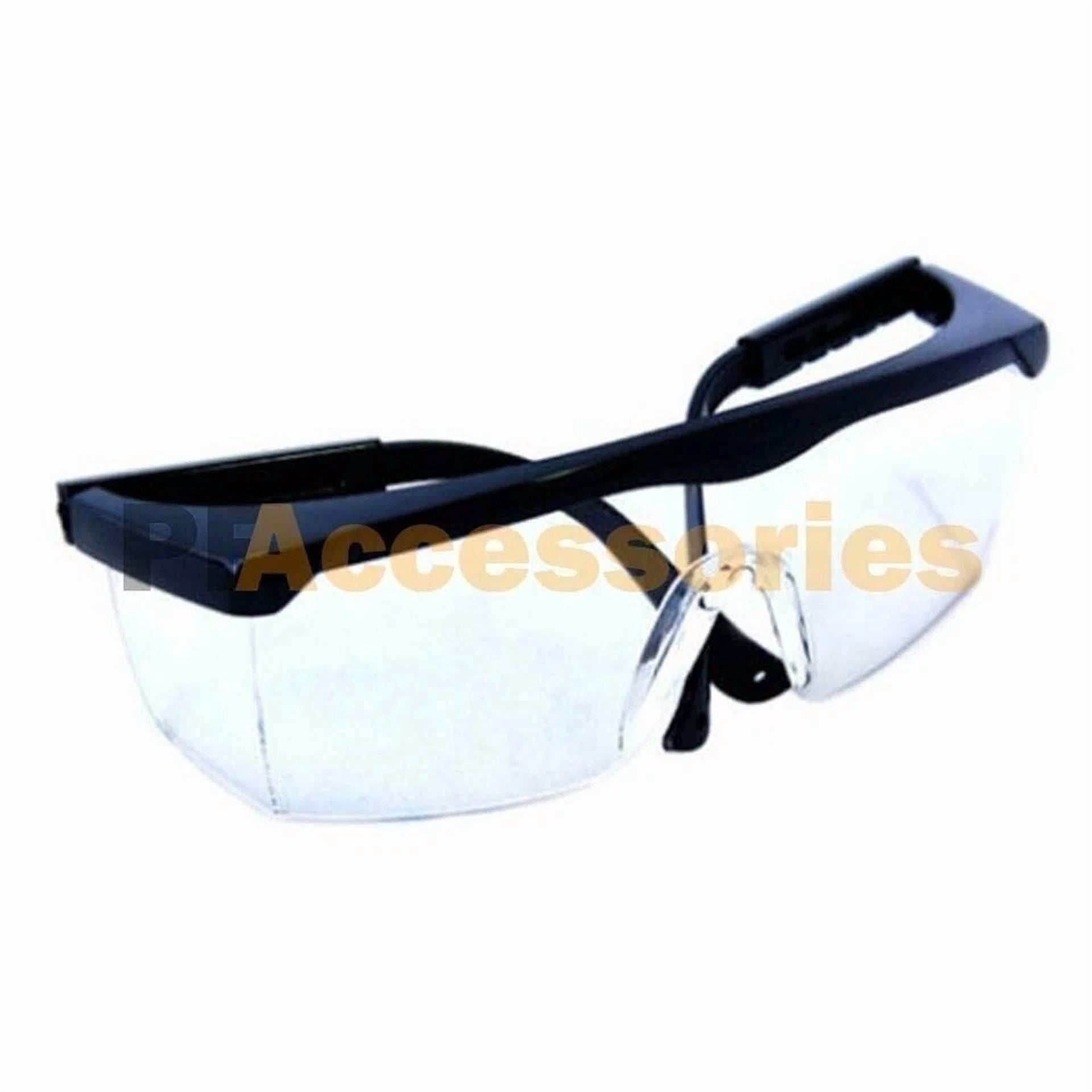 CRESTIN- 6 Pairs Protective Eye Goggles Safety Transparent Glasses For Work Medical Lab