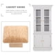 thumbnail image 3 of 10 pomos de madera maciza, tiradores de madera para cajones, pomos cuadrados para puertas, para el hogar, 3 of 7