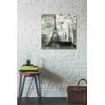 thumbnail image 2 of Epic Graffiti 'Eiffel Tower Neutral' by Albena Hristova, Canvas Wall Art, 26"x26", 2 of 2