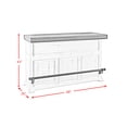 thumbnail image 2 of Picket House Furnishings Storage Rectangular Bar, 2 of 3