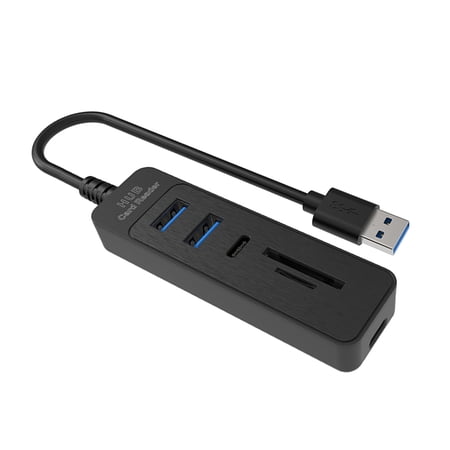 5 In 1 Memory Card Reader Adapter USB3.0 USB2.0 Type C Port For Computer Camera