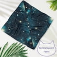 thumbnail image 3 of Constellation Breathable Chiffon Pet Scarf Set of 2 - Translucent Light Collars for Dogs and Cats - 40.6x40.6x58/16x16x22.8in, 53.3x53.3x76.2/20.9x20.9x30 in, 3 of 5