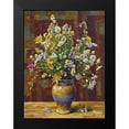 thumbnail image 2 of Ziman, Peter 12x14 Black Modern Framed Museum Art Print Titled - Field Flowers in Vase V, 2 of 5