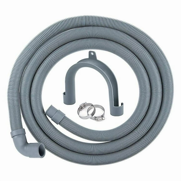 Drain Hose for Washing Machine, Drain Hose for Washing Machines and Dishwashers, Hose Extension 2m