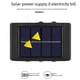 thumbnail image 4 of Lámpara de pared solar de doble cabezal, lámpara de jardín para exterior, impermeable, para exteriores, con luz de arriba y abajo, decoración de pared, lámpara de jardín, lámpara de lavado de pared, 4 of 5