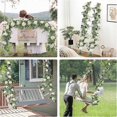 thumbnail image 3 of Eucalyptus Garland and Flower Hanging Artificial Eucalyptus Leaf Greenery for Wedding Backdrop Arch, 3 of 5
