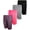Black/Space-Dye/Grey/Fuchsia, variant on dELiAs Girls' Active Shorts - 4 Pack Basic Performance Bike Shorts (Big Girl)