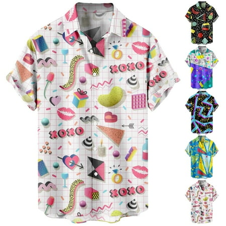 

Mens Regular Fit Short Sleeve Shirts Comfortable Shirt Tops