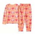 thumbnail image 3 of Halloween Pajamas for Kids Long Sleeve Crew Neck Unisex Graphic Nightwear Sleepwear Set Pjs for Girls Size 3-14 Years, 3 of 4