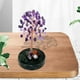 thumbnail image 5 of Figuras de adorno para árbol, decoración artesanal, decoración de mesa, centros de mesa Violeta, 5 of 7
