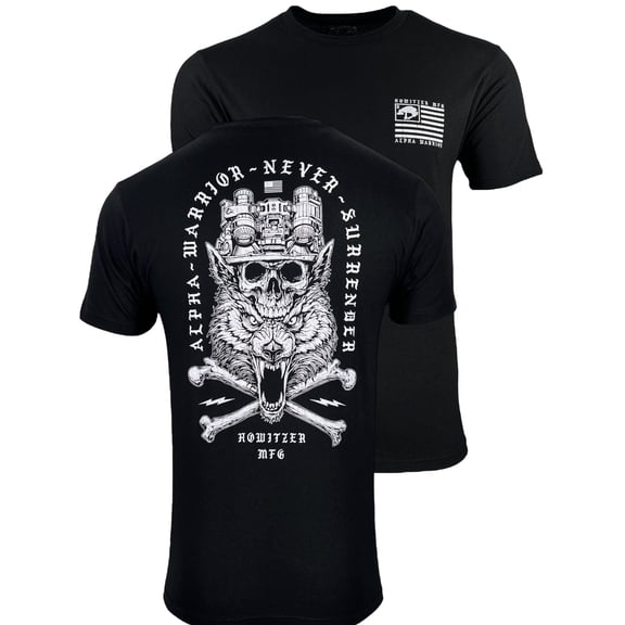 Howitzer Style Men's T-Shirt Alpha Warrior