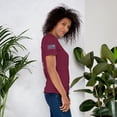 thumbnail image 4 of JESUS IS ANCHOR Unisex t-shirt (Maroon, S), 4 of 4