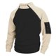 thumbnail image 4 of pstuiky mangas largas para hombre, Blusa informal de manga larga con cuello alto y cremallera cálida de polar de color liso para hombre top de hombre l, 4 of 9