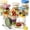 6, variant on 6 Pack Glass Salad Jars with Dressing Cups for Meal Prep, 32oz Leakproof Mason Jars Container with 2 -in Compartments for Wet/Dry Separation, Portable Salad Pod for Lunch (6)