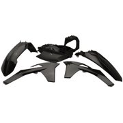 Acerbis Replica Plastic Kit Black for KTM 200 XC-W 2012-2013