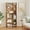 Natural, variant on SILKYDRY 6 Tier Bookshelf, 64" Tall Bookcase with Staggered Shelves, 11 Open Cubicle Shelf, Wooden Decorative Storage Shelving Unit for Living Room Bedroom Office (1, Natural)