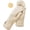 Beige, variant on Winter Mittens for Women Warm Fleece Cozy Knit Thick Thermal Wool Snow Gloves & Mittens for Cold Weather Gifts