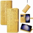 thumbnail image 1 of Funda Cartera FOXDOCK para Samsung Galaxy S23FE , Flip PU con Relieve de Gatos y Perros, Tarjetero y Soporte, 1 of 6
