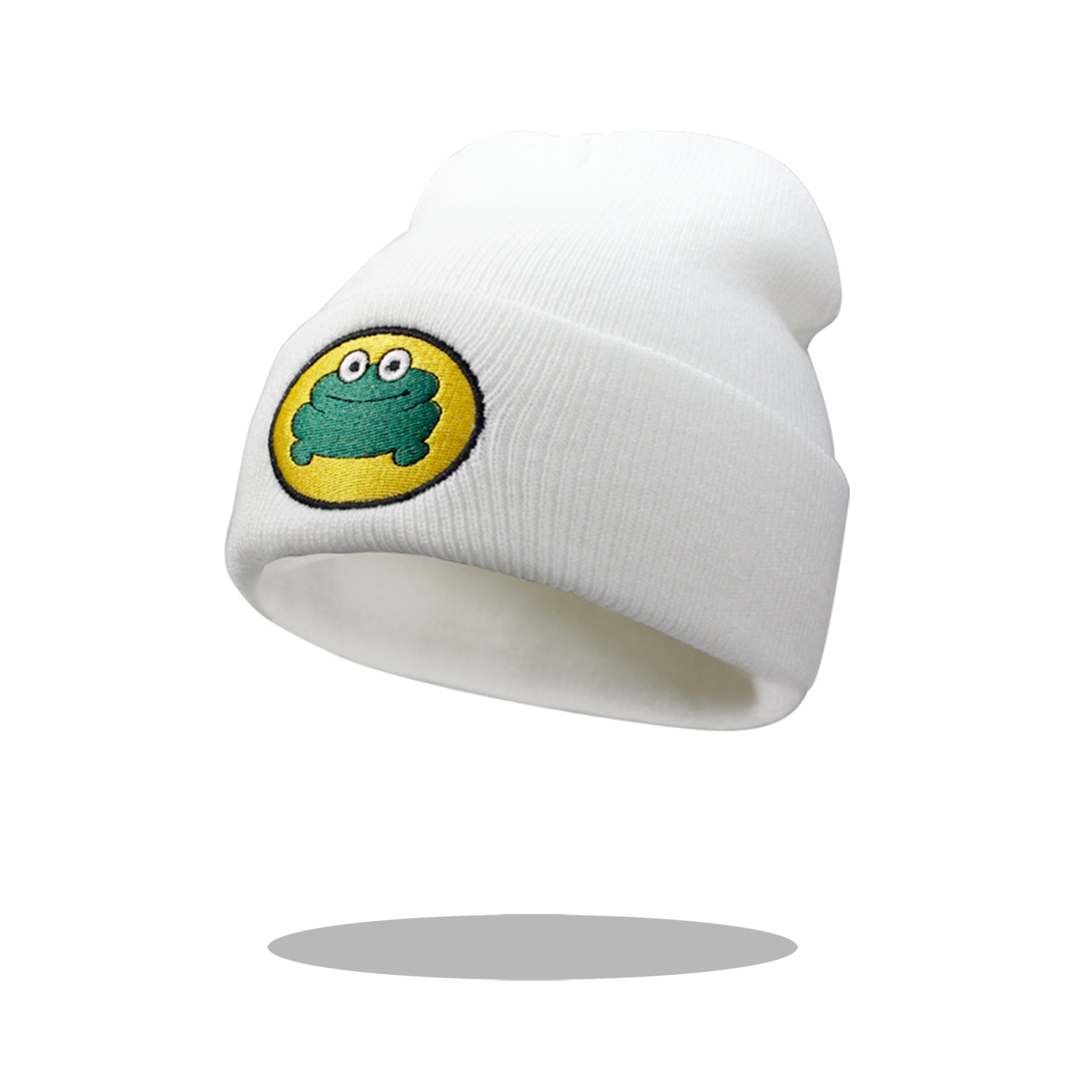 Cute Cartoon TV Parappa The Rapper Frog Knitted Beanie Hats Unisex