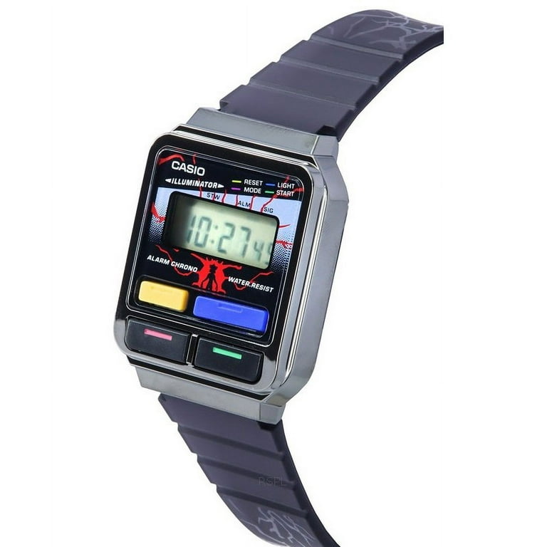 STRANGER THINGS デジタル腕時計 A120WEST-1AJR A120WEST-1A | Vintage Silver | CASIO