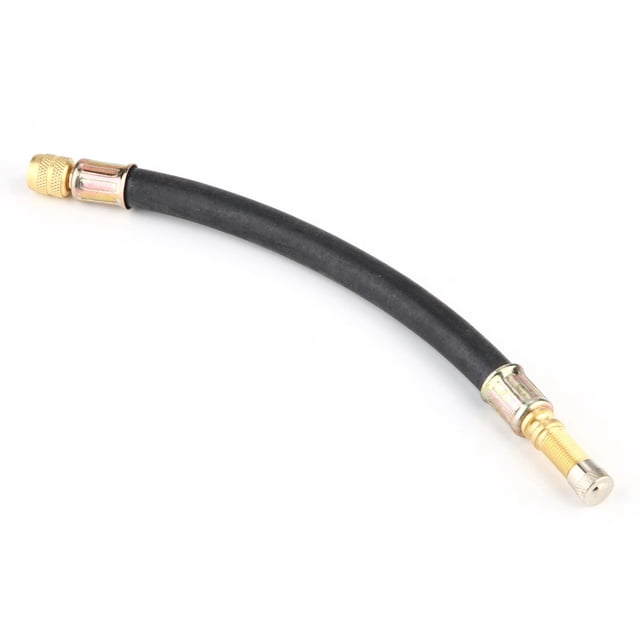Mikrokos Extensión de válvula: extensión de vástago de válvula de neumático de Rueda de Motocicleta de camión de Goma Flexible 190 mm