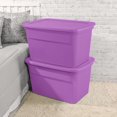 thumbnail image 2 of Sterilite 30 Gal./ 114L Tote - Violet, 2 of 4