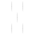 thumbnail image 3 of Levantador de uñas de dedo del pie Qarigey de Acero inoxidable portátil reutilizable, 3 of 6