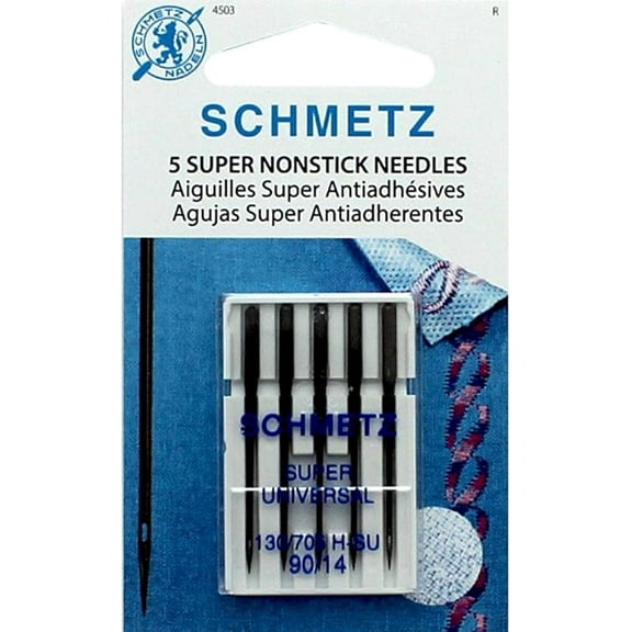 Teamwork Schmetz Needle NONSTICK SZ, Size 90/14 5/Pkg