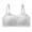 White, variant on Women’s Seamless Ribbed Bralette Adjustable Straps Soft Lightweight Camisole Wireless Crop Top Underwear for Everyday Wear