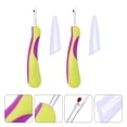 thumbnail image 3 of KAKOWELY 2Pcs Plastic Seam Ripper Thread Cutter Disconnector Release Stitch Unpicker,4.92X"X0.79"X0.79", 3 of 5