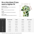 thumbnail image 5 of Kdxio Men'S Hawaiian Shirt For Men Short Sleeve Shirt Green Avocado Summer Casual Holiday Beach Button Down T-Shirts, 5 of 5