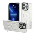 thumbnail image 1 of Elehold Slim Case for iPhone 14 Pro Max Clear Anti-Yellowing with Hidden Bracket Kickstand Heavy Duty Compatible with MagSafe Full Body Protective Shockproof Case For iPhone 14 Pro Max,A, 1 of 7