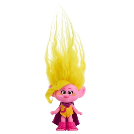 DreamWorks Trolls Fun Fair Surprise Viva Small Doll with Yellow Hair, Inspired by YouTube Series