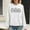 White, variant on Waffle Sweatshirts for Womens Merry Christmas Loose Crewneck Long Sleeve Shirts Christmas Tree Printed Sweaters Casual Fashion Xmas Holiday Party Pullover Tops
