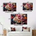 thumbnail image 4 of Designart Décoration Murale d'Art de Roses, art Mural de Roses, Rhapsodie de Roses, art Mural Moderne sur Toile Rose, 40x30 Pouces, 4 of 5