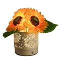 thumbnail image 3 of Lámpara Táctil Flores Girasoles Nocturna LED Regulable para La Habitación Del Día Madre, 3 of 5