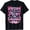 Black-09, variant on Blessed to Be Called Mom Great Grandma Graphic T-Shirt for Women, Casual Short Sleeve Crew Neck Tee