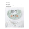 thumbnail image 2 of Yidarton Newborn Clothes Boneless Delivery Saliva Towel Baby Padded Cotton Butterfly Clothes Autumn And Winter Clothes Baby Clothes Cotton-padded Clothes Green, 2 of 8