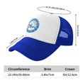 thumbnail image 5 of Philadelphia 76ers Chapeaux de Camionneur Bleus Taille Unique Ajustable Snapback, 5 of 5