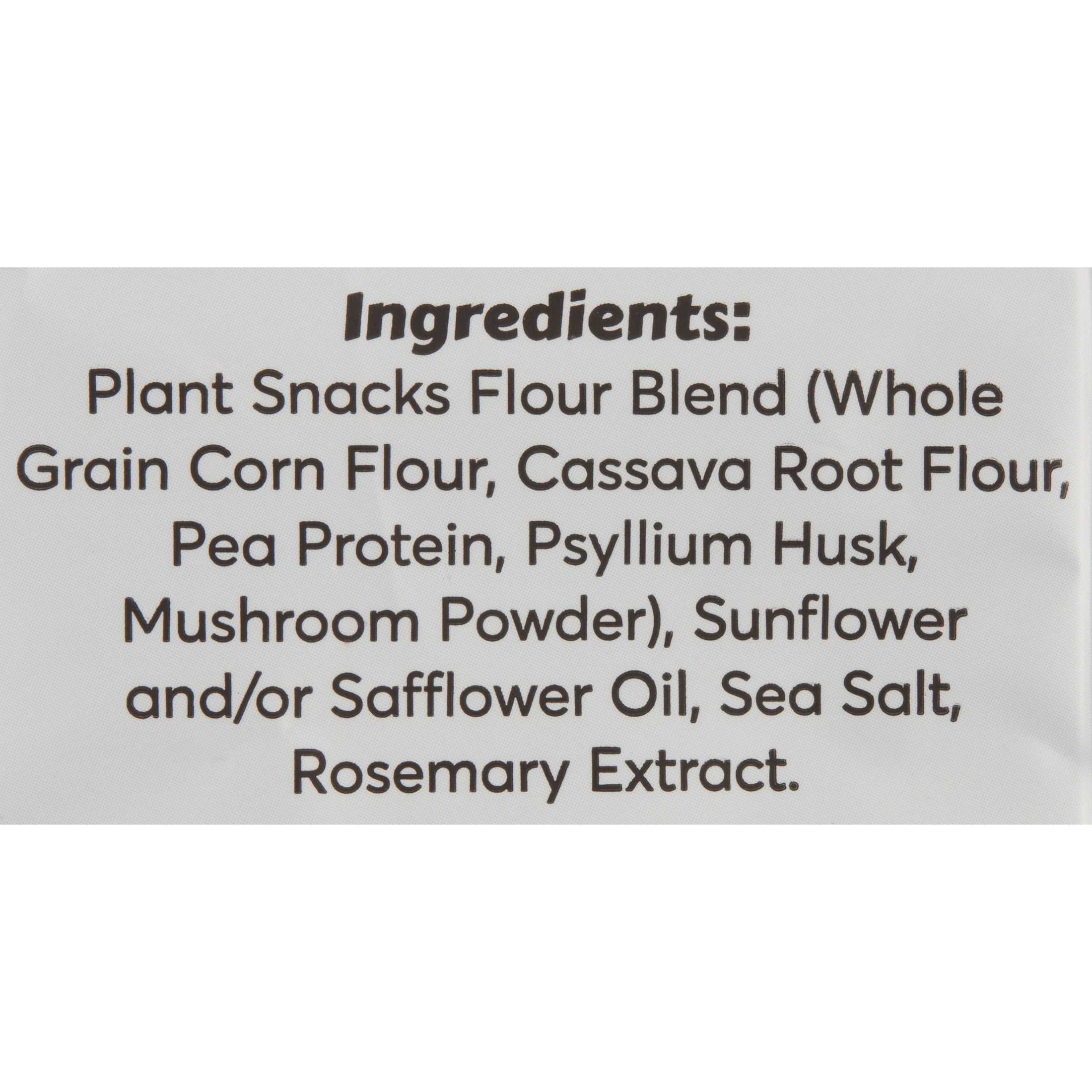 Plant Snacks Grain Free Sea Salt Cassava Chips, 5 Oz.