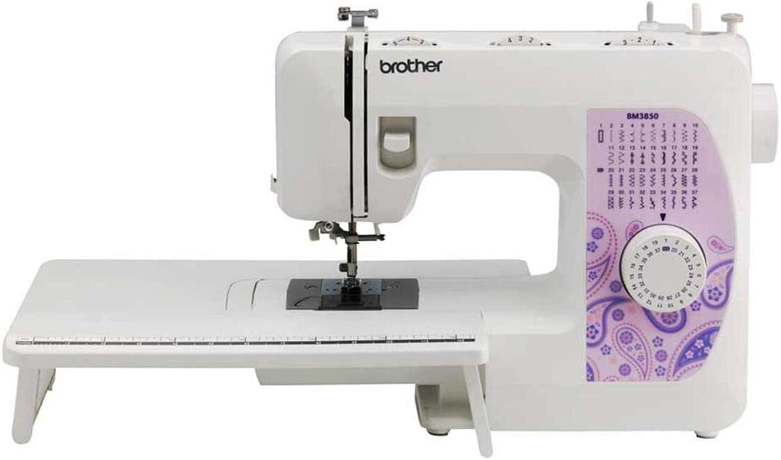 Brother BM3850 37-Stitch Sewing Machine and 5300A Hardcase for Carrying and Storage
