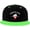Green, variant on Greenland Est 1262 Mens Snapback Baseball Cap Hip Hop Style Flat Visor Adjustable Outdoor Cap