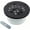 Oil Rubbed Bronze, variant on Brushed No Caulk Shower Drain, PVC Compression Shower Floor Drain with 4-1/4" Stainless Steel Round Grid Strainer Cover, Brushed Nickel