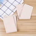 thumbnail image 4 of Milisten 4Ud Bolsas De Lino Para Pajillas Reutilizables Con Cordón Beige Y Tela Transpirable, 4 of 8