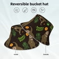 thumbnail image 6 of Balery Sloth Doing Yoga Sun Hats for Men Women Bucket Hat UPF 50+ Buckey Hat Boonie Hat Foldable UV Protection Hiking Beach Fishing Summer, 6 of 9