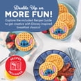 thumbnail image 5 of Disney | Dash MultiMaker® Double Mini Maker System - Convenient Electric Waffle Maker - Features Interchangeable, Dishwasher-Safe Plates - Quick Cleanup & Simple Setup - Stitch Design, 5 of 7