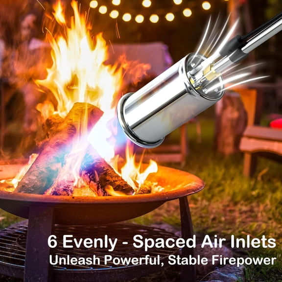 Propane Torch Weed Burner - 1,800,000 BTU Flame Thrower with Self - ignite Feature, Perfect for Weeding, Snow Melting, Asphalt, Roofing & More (Fuel Excluded)$$Garden & Patio